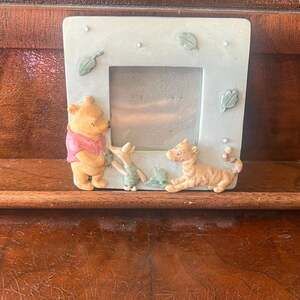 Vintage Charpente Classic Winnie the Pooh, Tigger and Piglet Mini Resin Picture